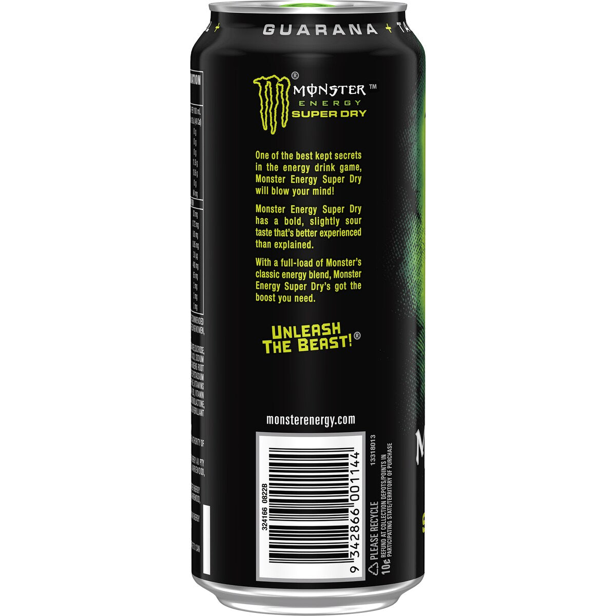 Monster Energy Super Dry Can 500ml
