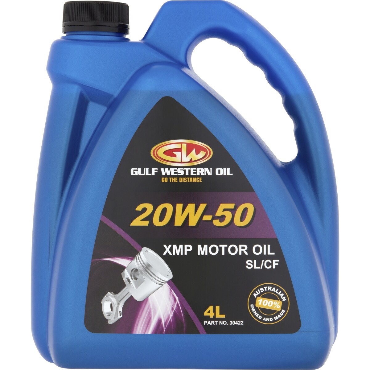 Gulf Western 20w-50 Xmp Motor Oil Sl / Cf 4l