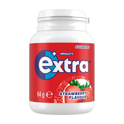 Extra Strawberry Sugar Free Chewing Gum - 64g