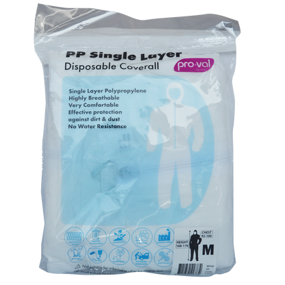 Pro Val Disposable Coverall - Medium