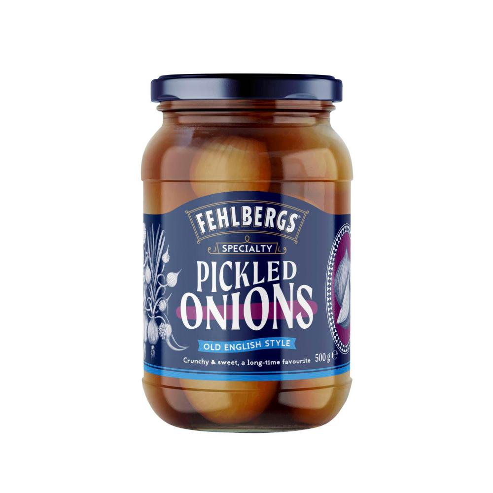 Fehlbergs Brown Pickled Onions - 500g