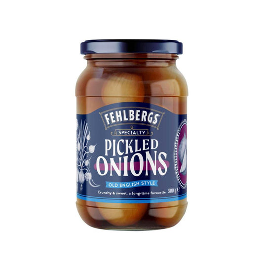 Fehlbergs Brown Pickled Onions - 500g