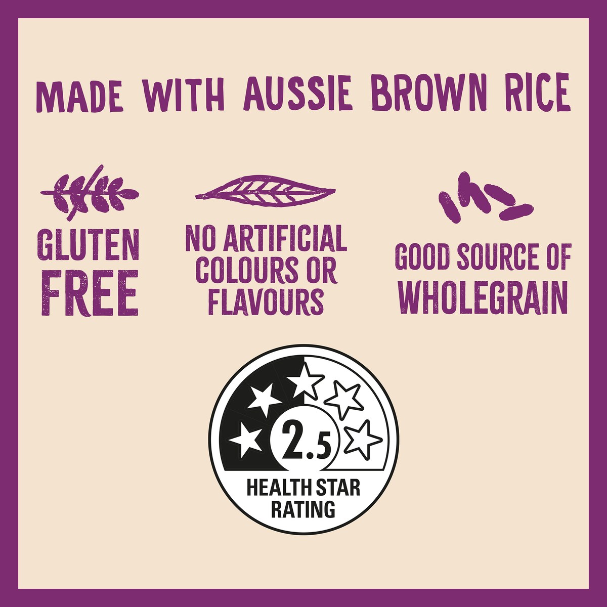 Sunrice Mini Bites Rollin' Salt & Vinegar 6 Pack