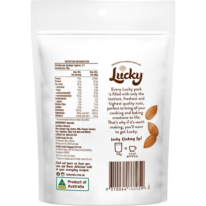 Lucky Slivered Almonds 110g