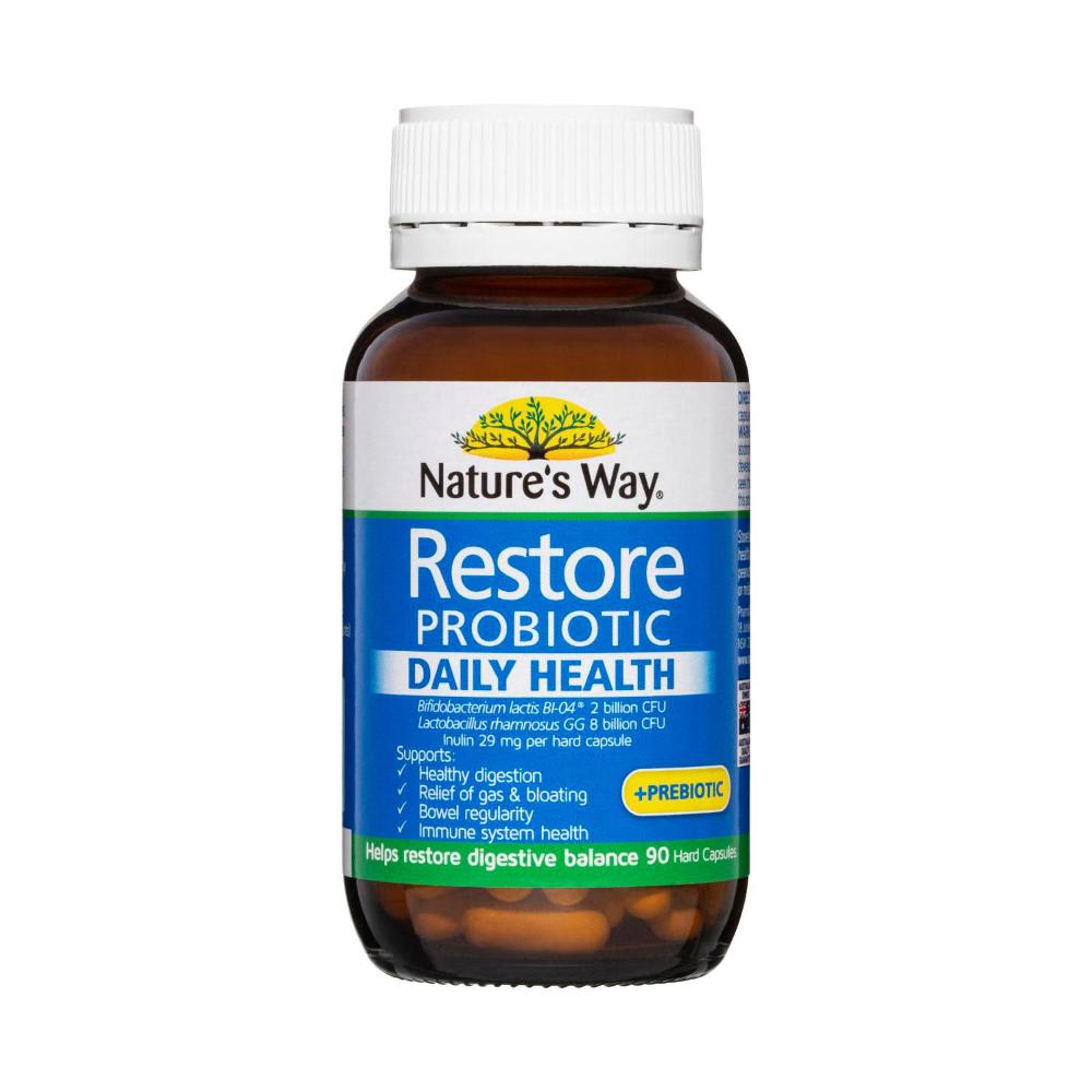 Nature's Way Restore Probiotic Capsules - 90 pack