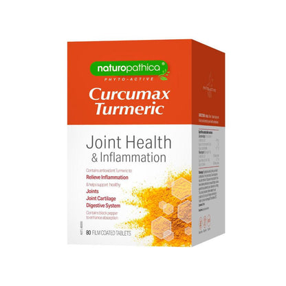 Naturopathica Curcumax Daily Care 3100mg Tablets - 80 pack