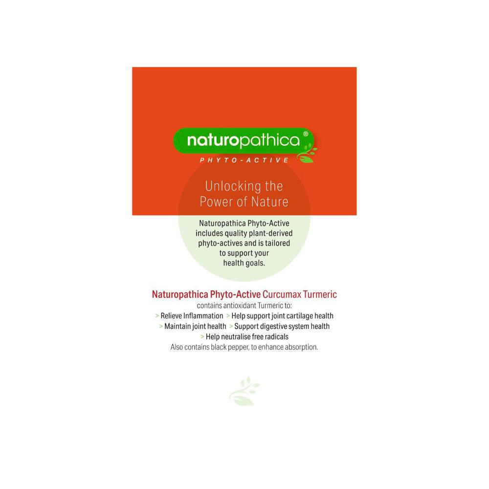 Naturopathica Curcumax Daily Care 3100mg Tablets - 80 pack