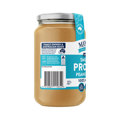Mayver's Natural Peanut Butter High Protein - 375g