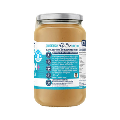 Mayver's Natural Peanut Butter High Protein - 375g