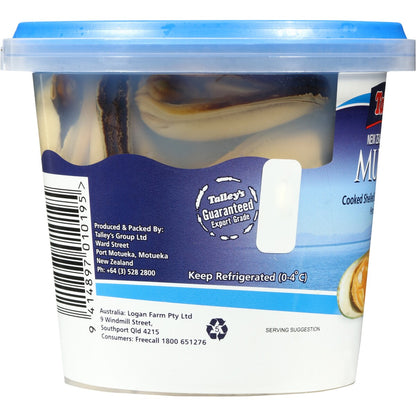 Talley's Chilled Mussels Marinated Plain 375g