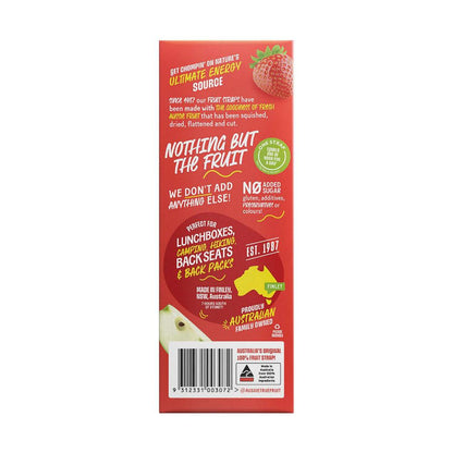 True Fruit Strips Apple & Strawberry - 120g