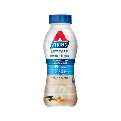 Atkins Low Carb Protein Shake Creamy Vanilla - 330mL