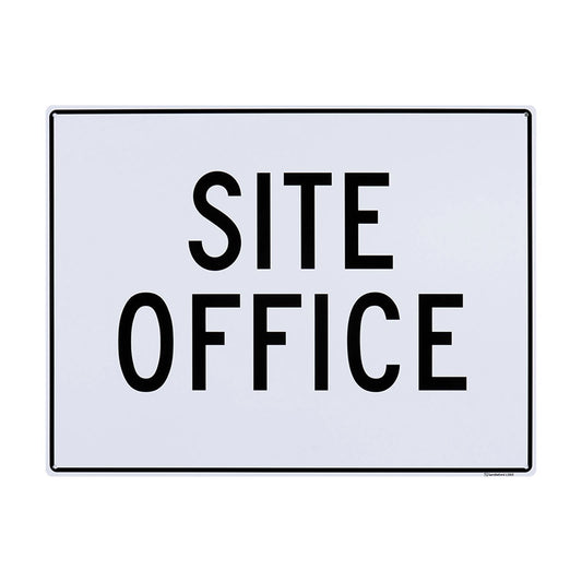 Sandleford Site Office Plastic Sign - 450 x 600mm
