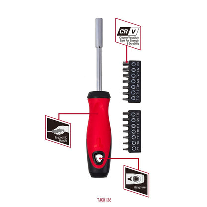 Trojan Torx Screwdriver Bit Set - 15 Piece - 120 x 40 x 290mm