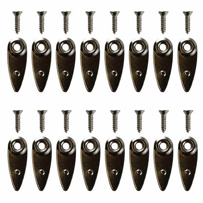 Everhang Picture Frame Stay - 21mm x 7mm - Nickel Plated - 16 Pack
