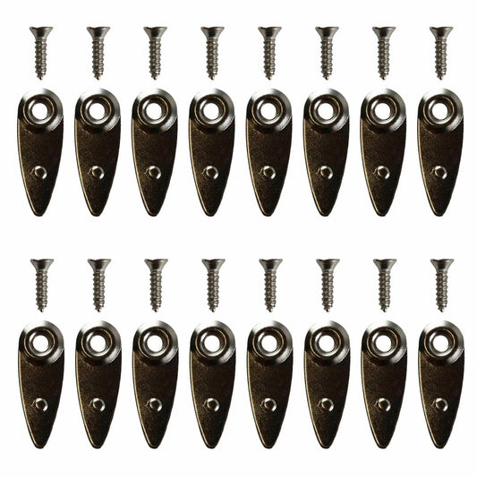 Everhang Picture Frame Stay - 21mm x 7mm - Nickel Plated - 16 Pack