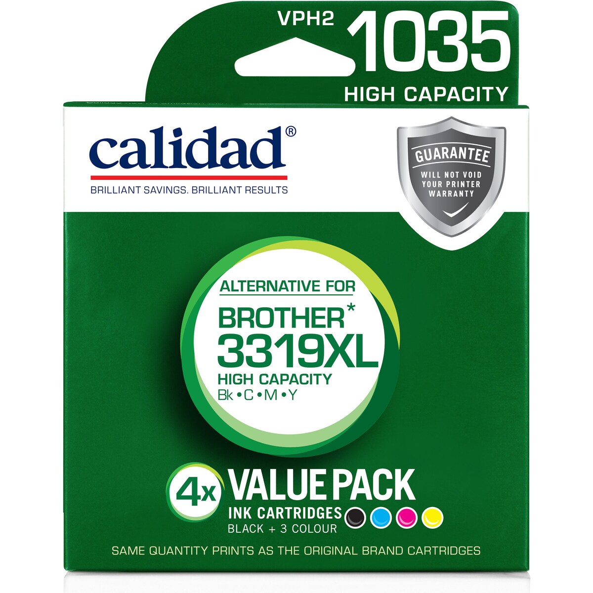 Calidad Brother 3319xl Printer Ink Cartridges 4 Pack