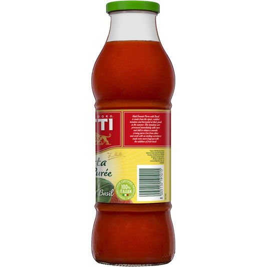 Mutti Passata Tomato Puree With Basil 700g