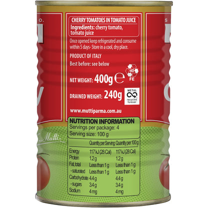 Mutti Cherry Tomatoes Whole 400g