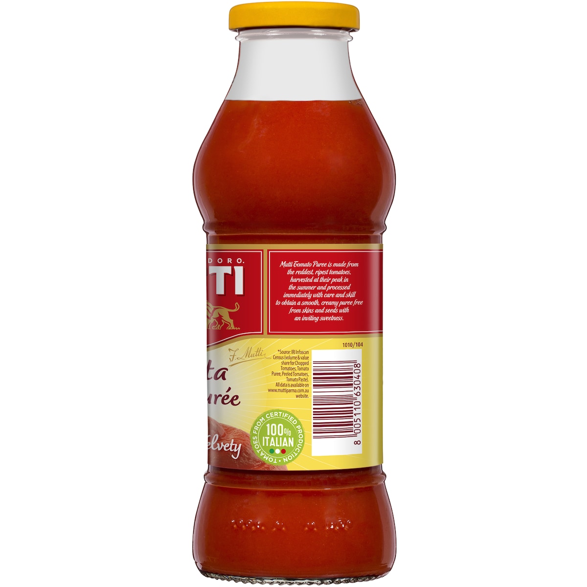 Mutti Passata Tomato Puree Tomato Puree 400g