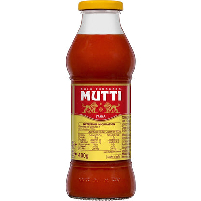 Mutti Passata Tomato Puree Tomato Puree 400g