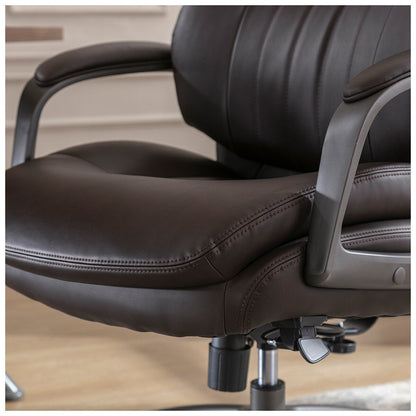 True Wellness Executive Office Chair Magic Back Technology Brown 51904-BRN 158kg