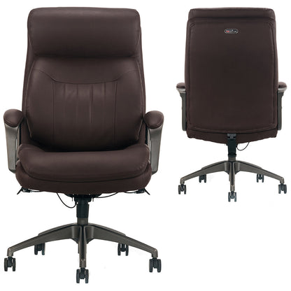 True Wellness Executive Office Chair Magic Back Technology Brown 51904-BRN 158kg