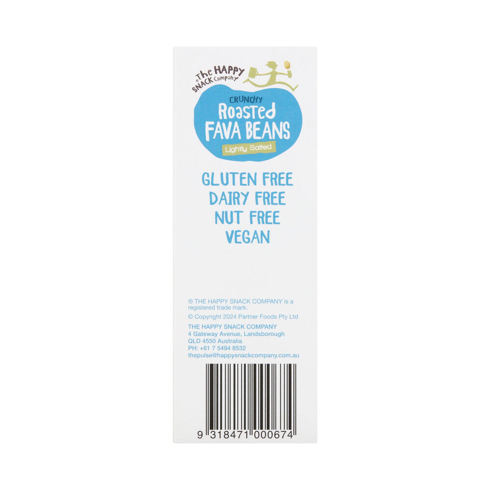 Happy Snack Company Fava Beans Lightly Salted 6x25g - 150g