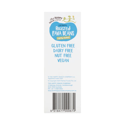 Happy Snack Company Fava Beans Lightly Salted 6x25g - 150g