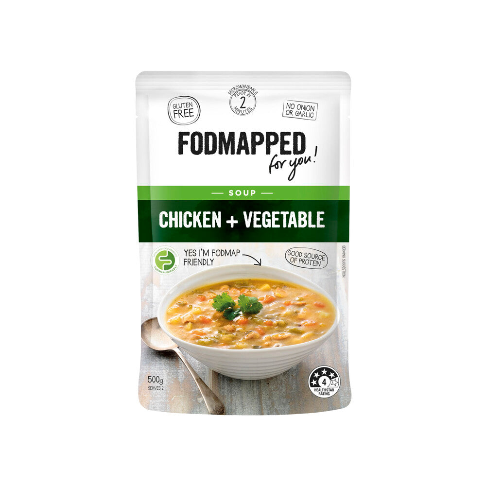 Fodmapped Chicken & Vegetable Soup - 500g