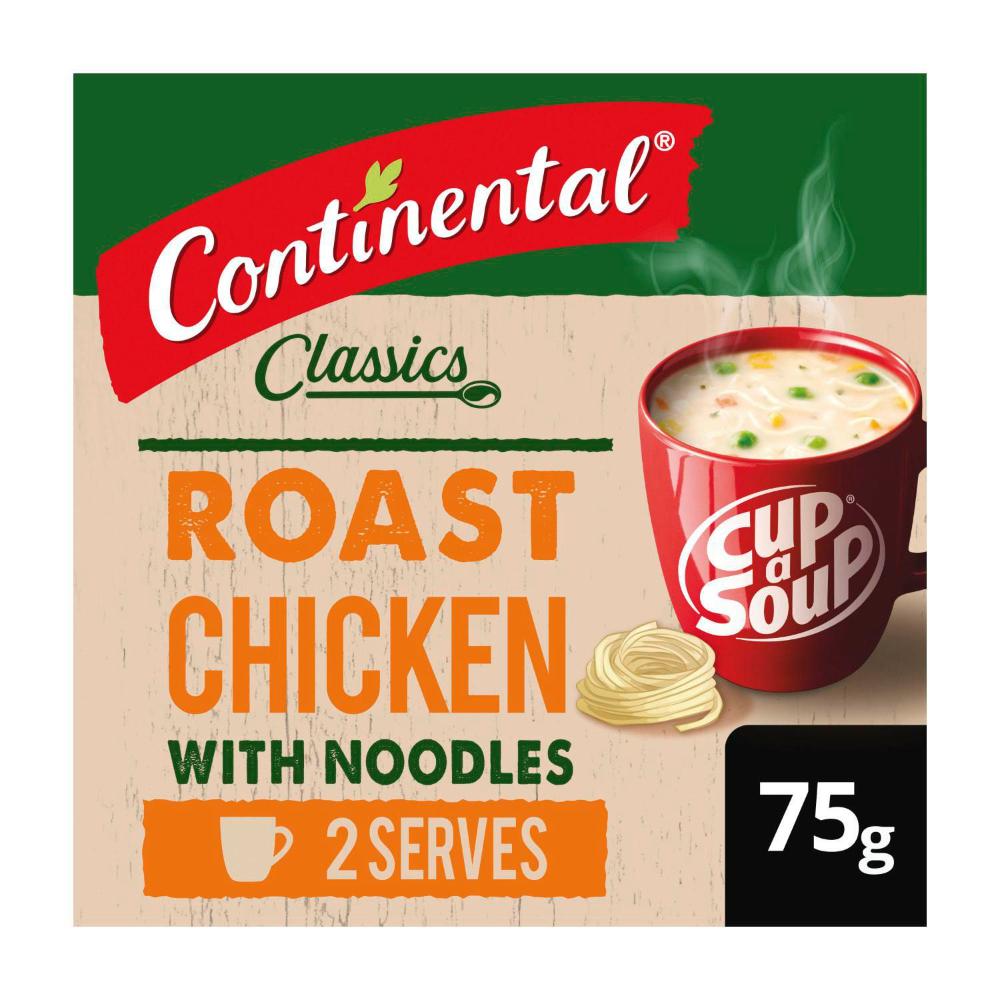 Continental Cup A Soup Roast Chicken Hearty Soup Serves 2 - 75g