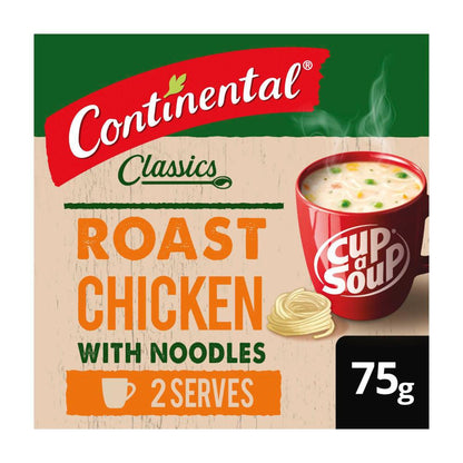 Continental Cup A Soup Roast Chicken Hearty Soup Serves 2 - 75g
