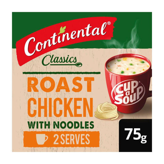 Continental Cup A Soup Roast Chicken Hearty Soup Serves 2 - 75g