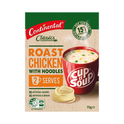 Continental Cup A Soup Roast Chicken Hearty Soup Serves 2 - 75g