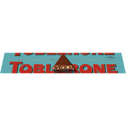 Toblerone Crunchy Almond Milk Chocolate Bar 360g