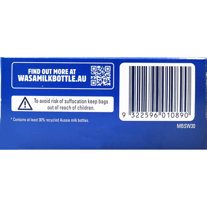 I Was A Milk Bottle Sandwich Resealable Slider Bags 30 Pack