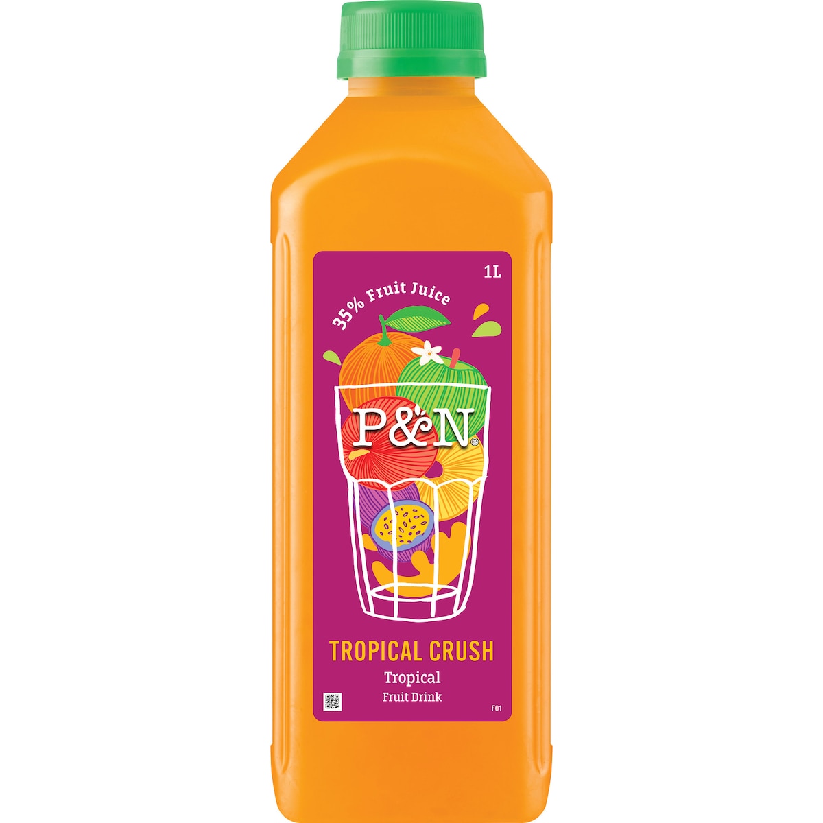 P&n Fruit Drink Tropical 1l