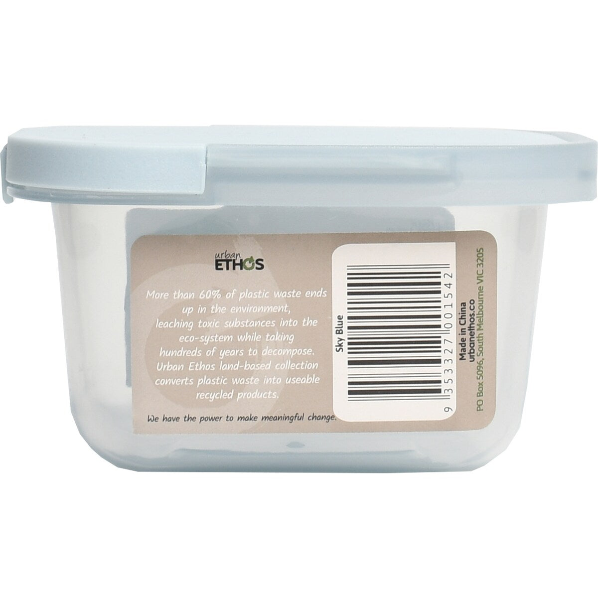Urban Ethos Food Storage Rectangular Container 300ml Each