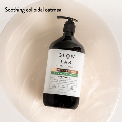 Glow Lab Oat Milk Body Wash Tonka Bean & Vanilla 900ml