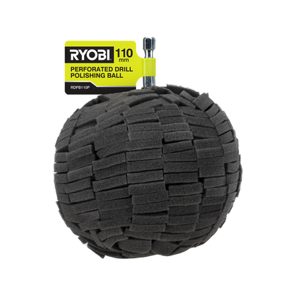 Ryobi Perforated Drill Polishing Ball - 110mm