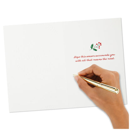 Hallmark Traditional Holiday Card Assortment 40 Pack Elegant Metallics