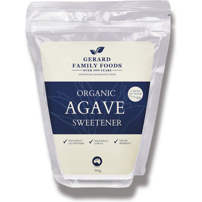 Gerard Family Foods Organic Agave Sweetener 500g