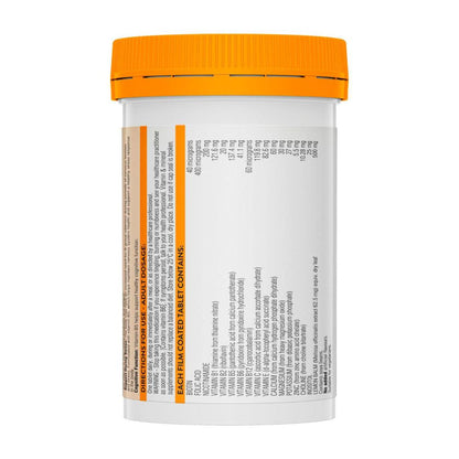 Swisse Ultiboost Mega B+ Supports Energy Production & Healthy Stress Response 60 Tablets - 60 pack