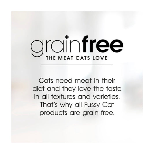 Fussy Cat Grain Free Adult Wet Cat food Beef & Kangaroo With Sweet Potato - 400g