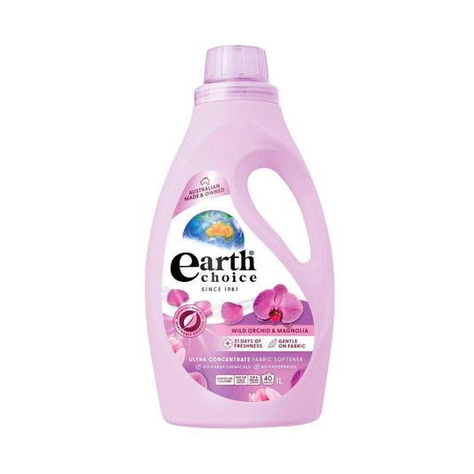 Earth Choice Ultra Fabric Softener Wild Orchid - 1L