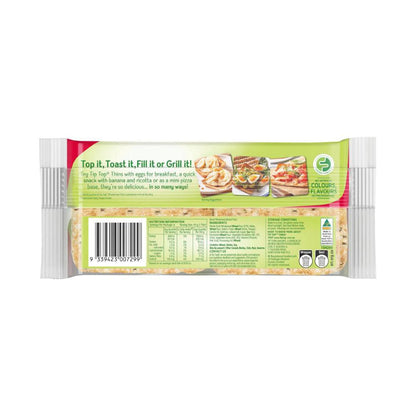 Tip Top Thins Wholemeal 6 Pack - 240g