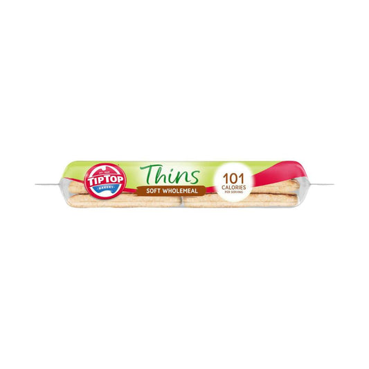 Tip Top Thins Wholemeal 6 Pack - 240g