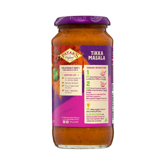 Patak's Tikka Masala Simmer Sauce Medium - 450g
