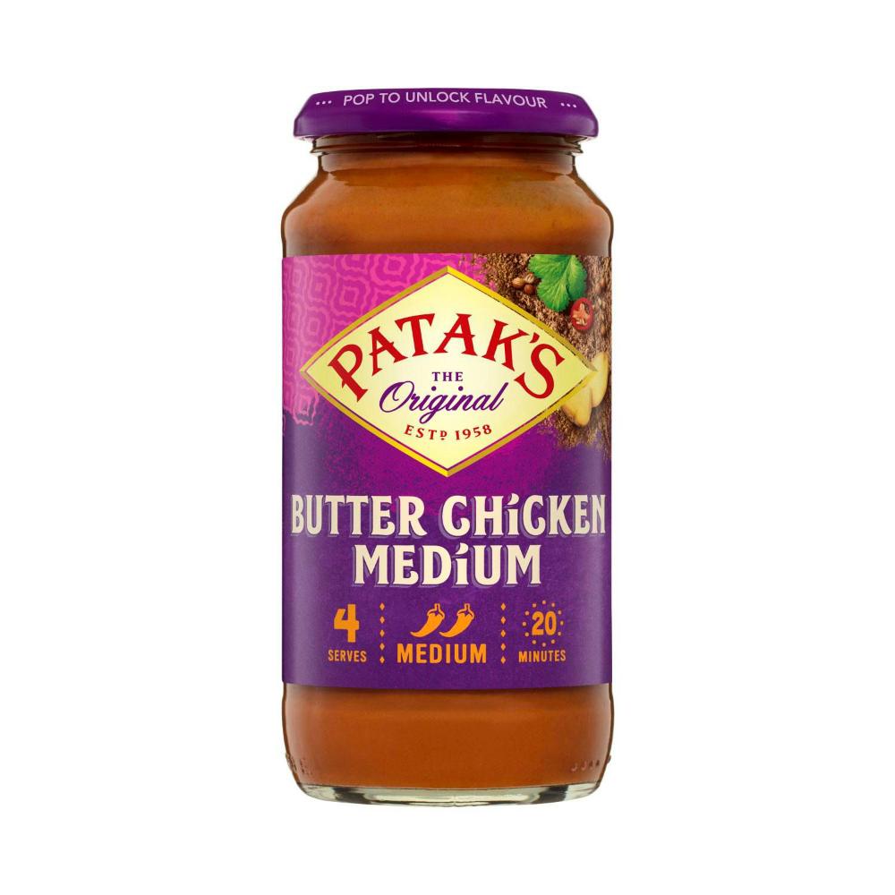 Patak's Butter Chicken Simmer Sauce Medium - 450g