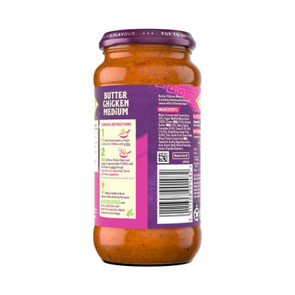 Patak's Butter Chicken Simmer Sauce Medium - 450g